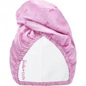 GLOV Barbie Prosop pentru par 2 straturi ZigZag Roz - Uscare Rapida si Protectie Anti-Rupere, 1 buc