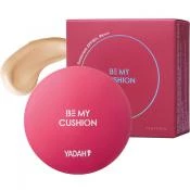 YADAH Be My Cushion Fond de ten Cushion 21 Light Beige - SPF50 si Luminozitate, 15g