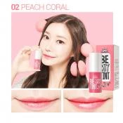 YADAH Be My Tint Nuantator pentru buze si obraji 02 Peach Coral - culoare intensa si hidratare de durata, 4.5g