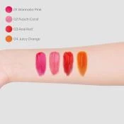 YADAH Be My Tint Nuantator pentru buze Juicy Orange 04 - culoare intensa si hidratare indelungata, 4.5g