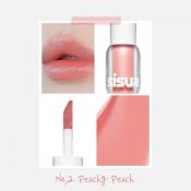 UNLEASHIA Berry Shot Lip Tint Nuantator pentru buze No. 2 Peachy Peach - hidratare si rezistenta, 3.8 gr