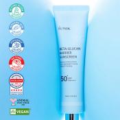 IUNIK Beta Glucan Barrier Sunscreen SPF50+ PA++++ 60 ml - Crema de fata formulata cu beta-glucan si extract de Panax Ginseng, care contribuie la protectia UV ridicata si la sustinerea barierei cutanate