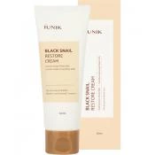 IUNIK Black Snail Crema pentru fata - hidratare intensa si efect antirid cu extract de melc negru, 60 ml