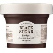 SKINFOOD Black Sugar Perfect Masca Exfolianta Revitalizanta - Exfoliere delicata si hidratare intensa, 210 ml