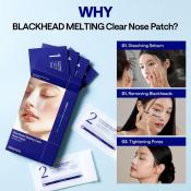 Blackhead Melting Clear Nose Patch Set in 3 pasi pentru curatarea porilor si indepartarea punctelor negre