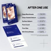 Blackhead Melting Clear Nose Patch Set in 3 pasi pentru curatarea porilor si indepartarea punctelor negre