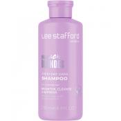 LEE STAFFORD Bleach Blondes Everyday Care, 250 ml - sampon formulat cu extract de musetel si provitamina B5 (pantenol), care contribuie la curatarea scalpului si lungimilor si la metinerea unui ton rece al parului blond natural sau decolorat