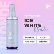 LEE STAFFORD Bleach Blondes Ice White Toner Correcting Spray Balsam - neutralizare si descurcare, 150 ml