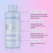 Bleach Blondes Ice White Toning Conditioner Balsam pentru par blond 250 ml