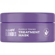 Bleach Blondes Purple Toning Treatment Mask Masca de Par nuantatoare 200 ml