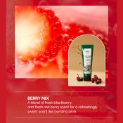 PLU Body Scrub Berry Mix – Exfoliant de Corp cu Extract de Fructe de Pădure, 200 gr | Hidratare și Revitalizare