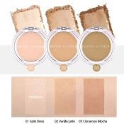 NATURE REPUBLIC By Flower Contouring Pudra de obraz contur 01 Satin Dress - Textura matasoasa si pigmentare versatila, aspect natural si radiant, 9g