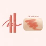 NATURE REPUBLIC By Flower Creion Ruj Multifunctional Angel Blush 01 - Hidratare si Culoare Vibranta, 3g