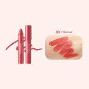 Nature Republic By Flower Eco Crayon Lip Velvet 03 Hibiscus – Ruj Creion Velvet, 5 g | K-beauty