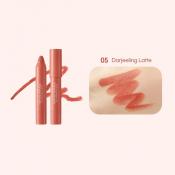 Nature Republic By Flower Eco Crayon Lip Velvet 05 Darjeeling Latte – Ruj Creion Velvet, 5 g | K-beauty