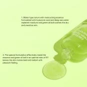 YADAH Cactus Green Hydra Ser hidratant pentru fata - Calmare si hidratare intensa, 30 ml