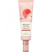 ROUND LAB Camellia Deep Collagen Firming Sun Serum SPF 50 PA++++ 50 ml - Ser de fata formulat cu colagen hidrolizat si niacinamida, care contribuie la hidratarea pielii si la metinerea fermitatii