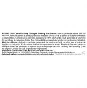 ROUND LAB Camellia Deep Collagen Firming Sun Serum SPF 50 PA++++ 50 ml - Ser de fata formulat cu colagen hidrolizat si niacinamida, care contribuie la hidratarea pielii si la metinerea fermitatii