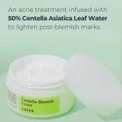 COSRX Centella Blemish Cream – Cremă calmantă cu extract de Centella Asiatica și oxid de zinc pentru tenul cu imperfecțiuni - 30 ml
