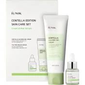 IUNIK Centella Edition Set Ingrijire pentru Fata - Calmare, Hidratare si Regenerare cu Centella si Arbore de Ceai, 50ml + mini ser