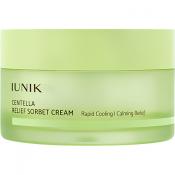 IUNIK Centella Relief Sorbet Cream, 50 ml - Crema de fata formulata cu Centella Asiatica si niacinamida, care contribuie la calmarea pielii si la mentinerea hidratarii fara senzatie grasa