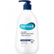 DERMA:B CeraMD Repair Cream Wash - crema de curatare formulata cu agenti hidratanti si agenti calmanti, care contribuie la calmarea mancarimii cauzate de uscaciune si la mentinerea barierei protectoare - 400 ml