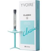 Filler profesional LG Chem Yvoire Classic Plus cu acid hialuronic - Corectarea liniilor fine și augmentarea buzelor 1.0 ml