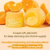 Balsam de curățare Banila Co Clean It Zero Mandarin-C Brightening – Demachiant eficient cu efect iluminator, 100 ml
