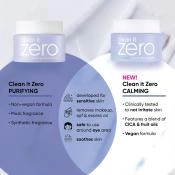 BANILA CO Clean It Zero Balsam Demachiant Calmant Cica Relief - Curatare Delicata si Hidratare pentru Ten Sensibil, 100 ml