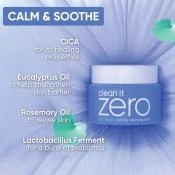 BANILA CO Clean it Zero Cleansing Balm Calming Set set - calmare si protectie si indepartarea machiajului, 100 ml