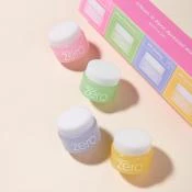 BANILA CO Clean it Zero Cleansing Balm Miniature Kit Set set exfoliere si hidratare, 4x7 ml