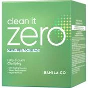 BANILA CO Clean it Zero Green Peel Toner Pad toner - exfoliere si curatare si tonifiere, 70 buc
