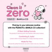 Clean it Zero Original Cleansing Balm SNOOPY Edition Balsam de curatare 100 ml