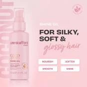 Lee Stafford Coco Loco Ulei hidratant pentru par si varfuri Coco Shine - Hidratare intensa si stralucire de durata, 75 ml