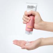 MEDIHEAL Collagen Cleanser Glow Firming, 120 ml - Spuma de curatare formulata cu colagen si acid hialuronic, care contribuie la indepartarea impuritatilor si reziduurilor acumulate la nivelul porilor si la mentinerea hidratarii si a confortului pielii dupa curatare