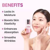 Ser de față Yadah Collagen Dual Lift – Hidratare și fermitate pentru un ten întinerit, 50 ml