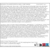 MEDIHEAL Collagen Essential Sheet Mask Core Firming - masca de fata tip servetel imbibata cu esenta formulata cu colagen vegan si acid hialuronic, care contribuie la hidratare si la mentinerea aspectului plin si neted al pielii - 24 ml