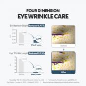 TIRTIR Collagen Lifting Eye Cream - crema de ochi formulata cu colagen vegetal si adenozina, care contribuie la calmarea pielii si la mentinerea confortului cutanat - 15 ml