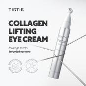 TIRTIR Collagen Lifting Eye Cream - crema de ochi formulata cu colagen vegetal si adenozina, care contribuie la calmarea pielii si la mentinerea confortului cutanat - 15 ml