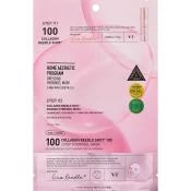 VT COSMETICS Collagen Reedle Shot 100 2 step Mask masca de fata - elasticitate si hidratare, 33 gr + 1.5 gr
