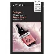 MEDIHEAL Collagen Wrapping Serum Mask Firming Volume 25 ml - Masca de fata formulata cu colagen si retinol, care contribuie la imbunatatirea fermitatii pielii si la mentinerea hidratarii