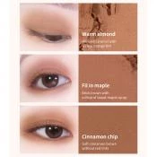 BLACK ROUGE Colordation Mood Palette Fard de Pleoape MP01 BRICKDATION - culori neutre si maro pentru machiaj sofisticat si rezistent, 12g