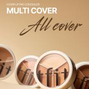 Cover Up Pro Concealer 01 Neutral Paleta Corector 