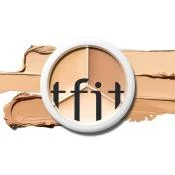 TFIT Cover Up Pro Concealer Paleta Corectoare #01 Neutral - Acoperire Profesionala, Rezistenta si Iluminare, 15g