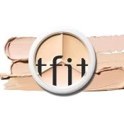 TFIT Cover Up Pro Concealer Paleta Corectoare #00 Light - acoperire rezistenta si hidratare naturala, 15 gr