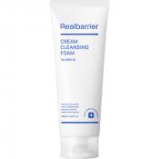 Real Barrier Cream Cleansing Foam – Spumă de Curățare pentru Piele Sensibilă & Uscată, 220 ml