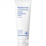 REAL BARRIER Cream Cleansing Renewal Spuma de Curatare pentru Ten Sensibil si Uscat - Hidratare si Protectie cu Ceramide, 220 ml