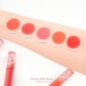 Cream Matt Rouge 3 Ruj Lichid CM 16 Heyday of Pumpkin-flower