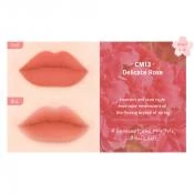 BLACK ROUGE Cream Matt Rouge 3 Ruj Lichid CM13 Delicate Rose - Ruj mat hidratant cu textura cremoasa si rezistenta indelungata, 4.5g