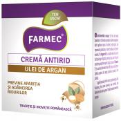 Crema de fata antirid cu ulei de argan Unisex 50 ml